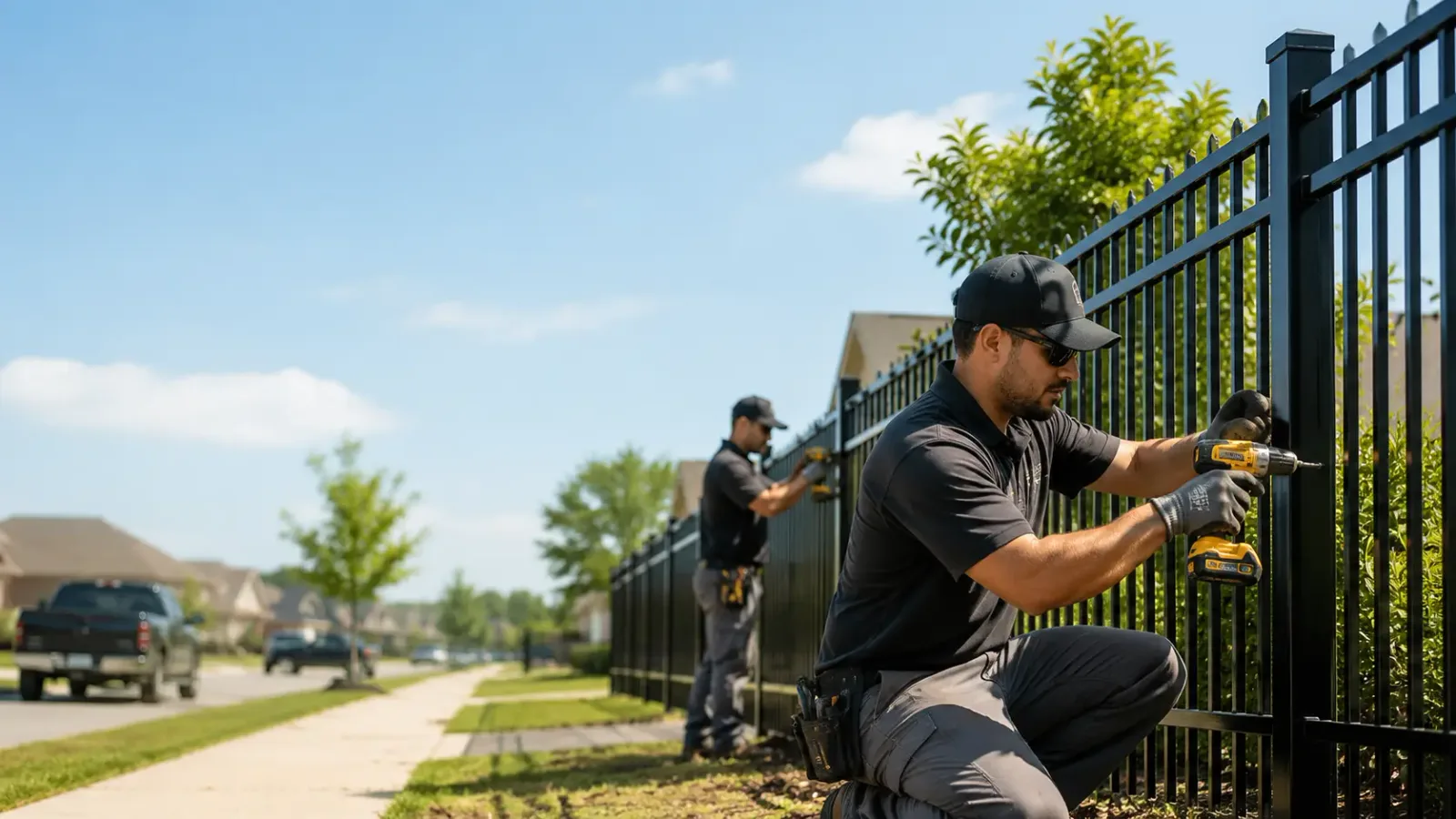 Metal Fence Installation in Rockwood, MI